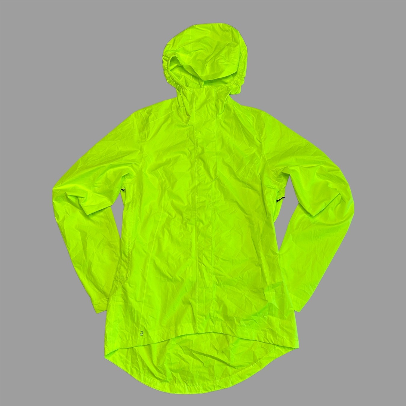 Chaqueta Impermeable Deportiva Mujer – Verde Neón - Imagen 2