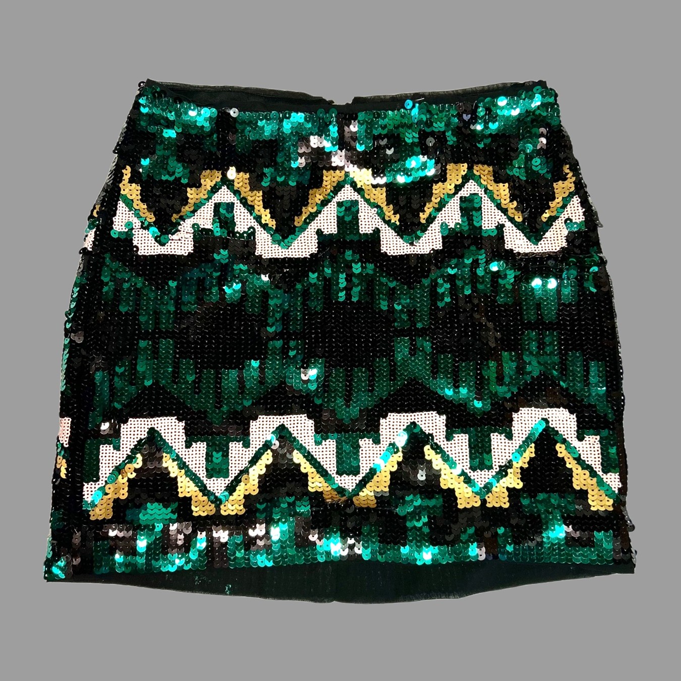 Falda Mini de Lentejuelas H&M Mujer