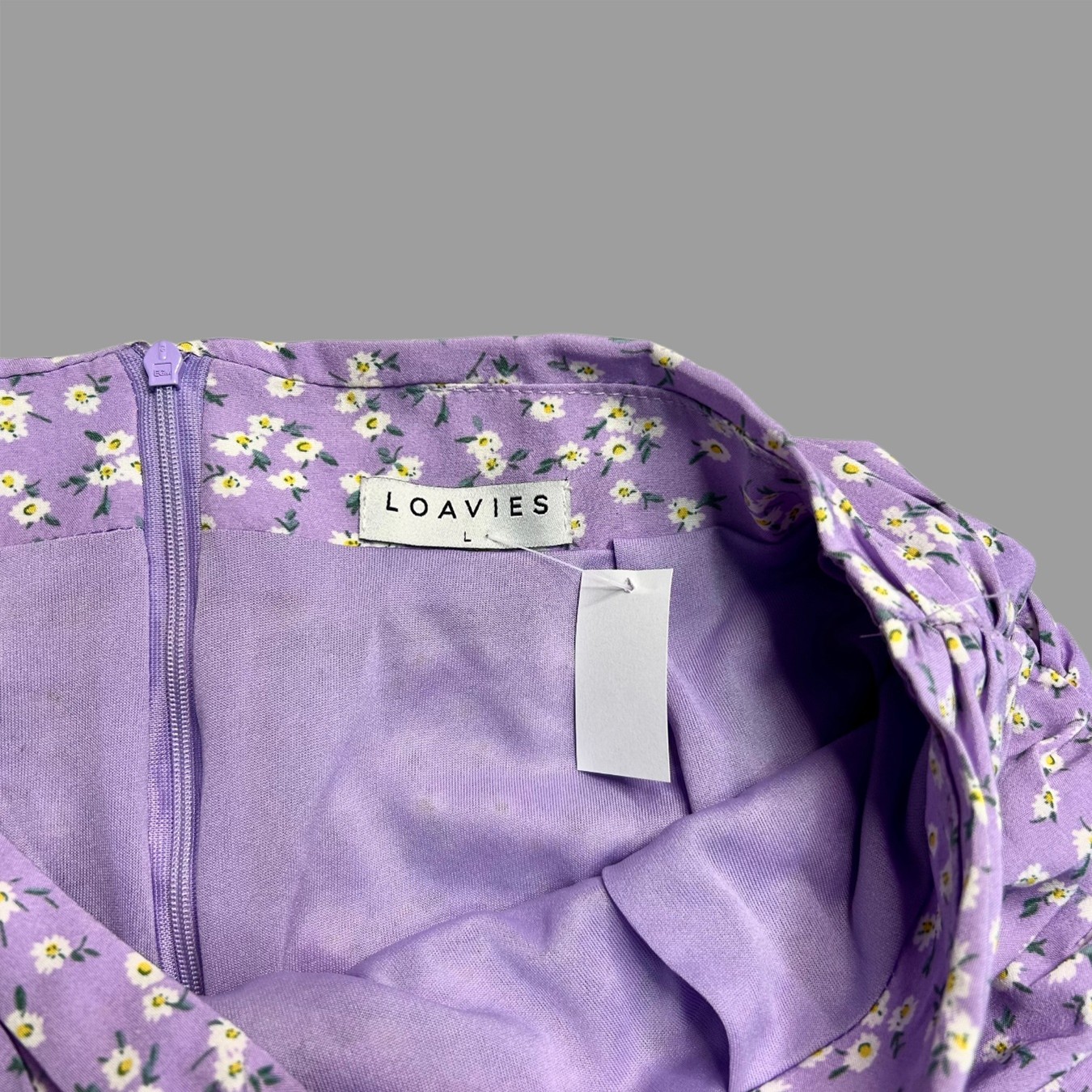 Falda Mini Floral Loavies Mujer - Imagen 2
