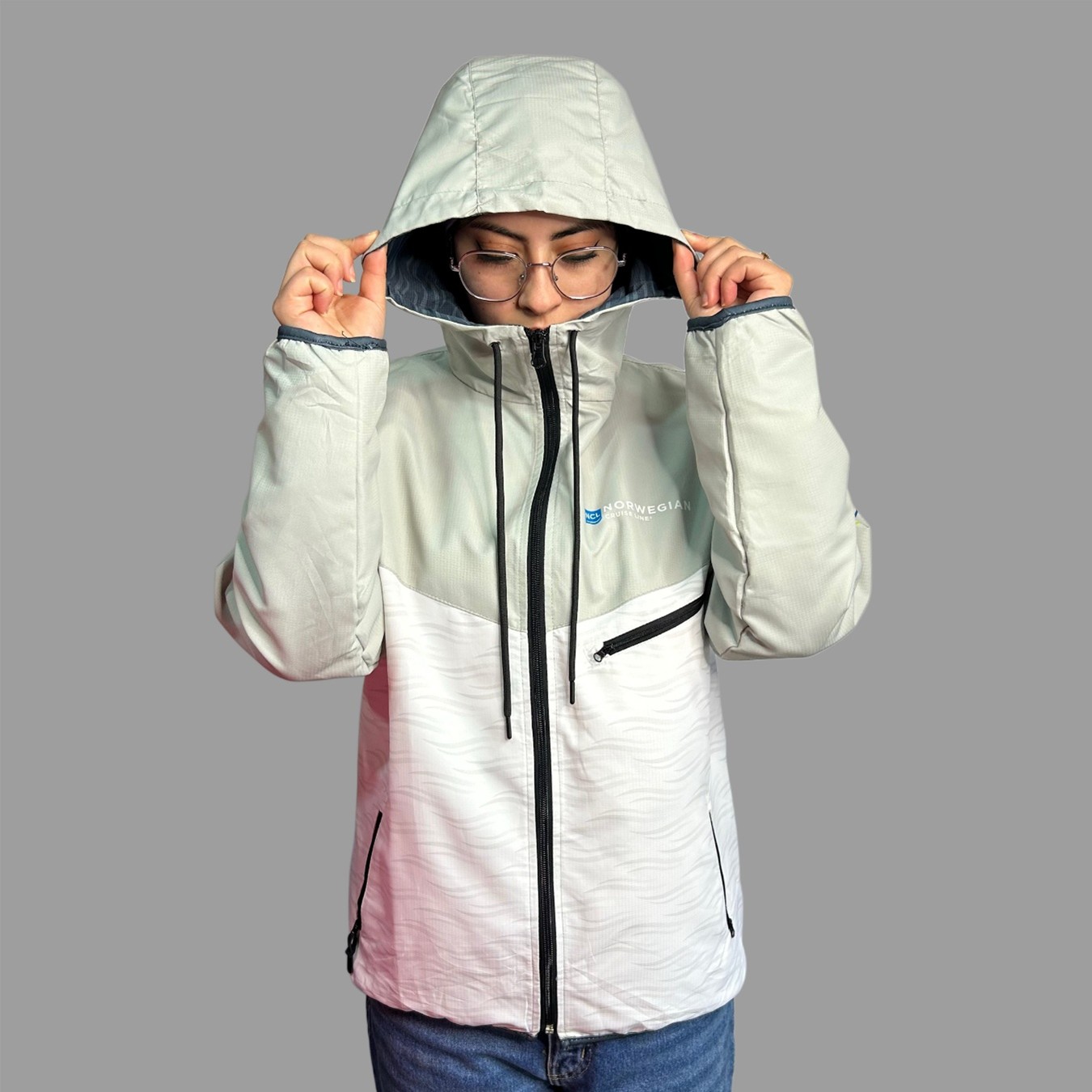 Cortaviento Impermeable Norwegian Cruise Line Mujer
